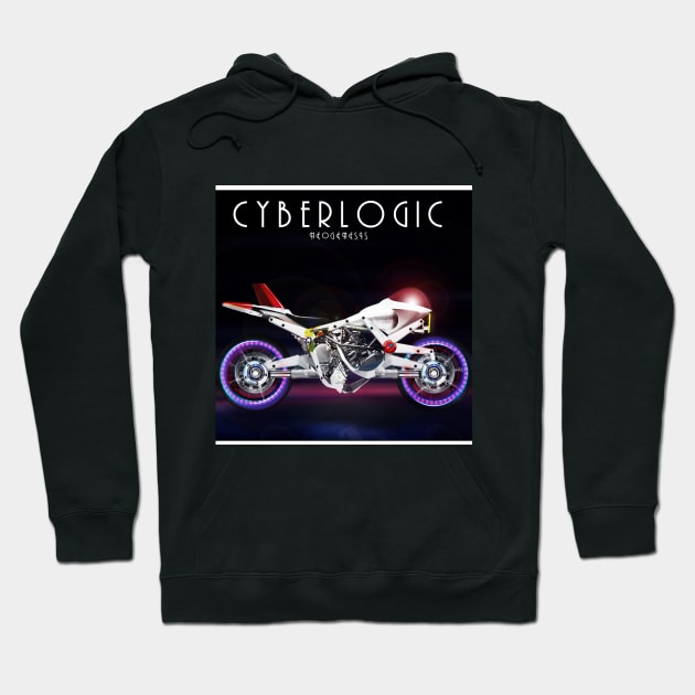 Cyberlogic racing Hoodie by retromegahero